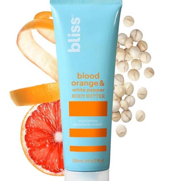 Bliss Other - Bliss Blood Orange & White Pepper Body Butter Max Moisture Cream, 200ml, New